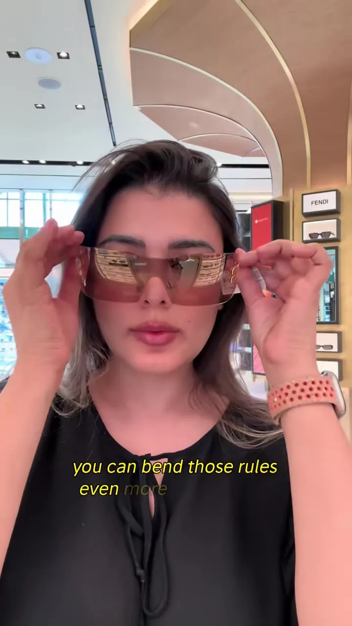 Eyewear Try-On — Frames In Store — still from a UGC video by Content Beast